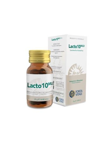 LACTO 10 (LACTOBACILLUS ACIDOPHILUS) 25gr. E-36 FORZA VITALE