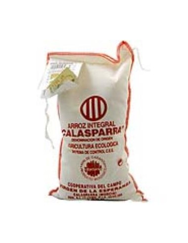 ARROZ integral tela 1kg. BIO CALASPARRA