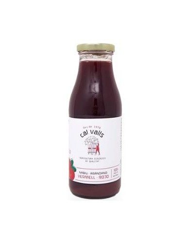 ZUMO DE ARANDANO ROJO 500ml. ECO CAL VALLS