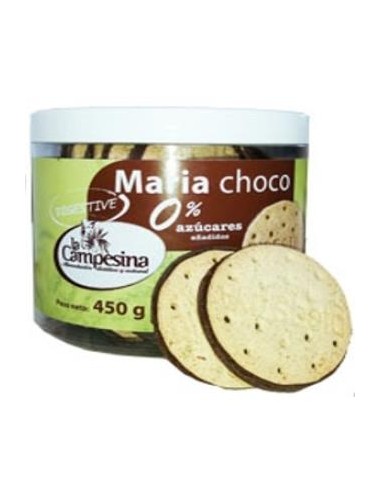 GALLETAS MARIA CHOCO digestive 450gr. S/A LA CAMPESINA