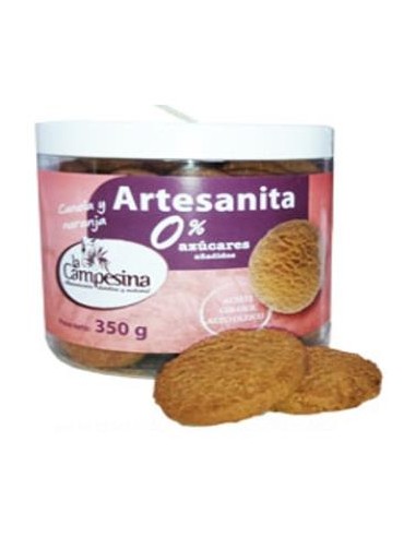 GALLETAS ARTESANITA canela y naranja 350gr. S/A LA CAMPESINA