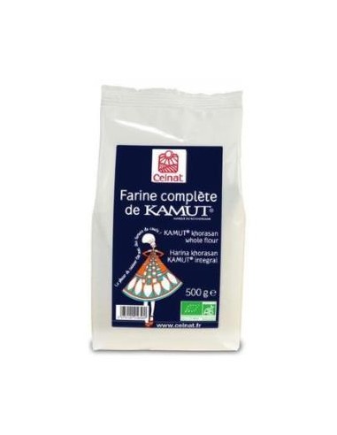 HARINA DE TRIGO KAMUT integral 500gr. BIO CELNAT