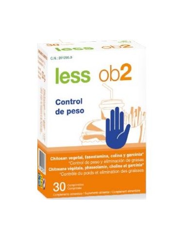 LESSOBES 2 control calorias 30comp. BIOSERUM