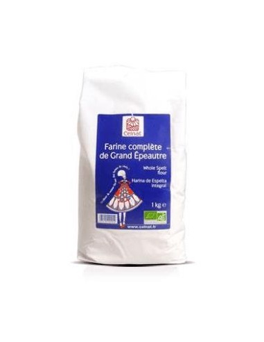 HARINA DE ESPELTA integral 1kg. BIO CELNAT