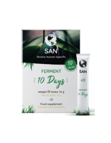 FERMENT 10 DAYS 10sbrs. PROBIOTICOS SAN