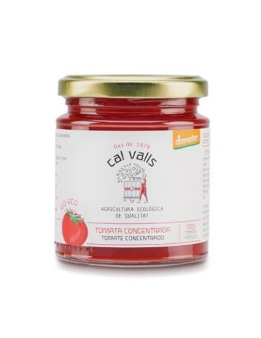 CONCENTRADO DE TOMATE 250gr. DEMETER CAL VALLS