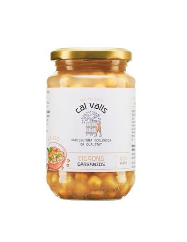 GARBANZOS cocido 350gr. ECO CAL VALLS