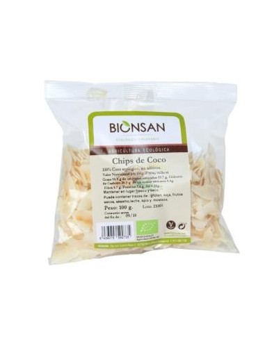 CHIPS DE COCO 100gr. ECO BIONSAN