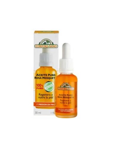 ACEITE DE ROSA MOSQUETA BIO 100% puro 30ml. CORPORE SANO