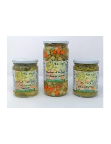 GUISANTES cocidos 410gr. ECO CAL VALLS