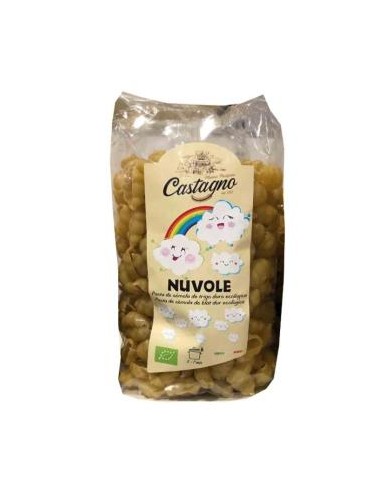 NUVOLS pasta infantil con figuras 500gr. ECO CASTAGNO