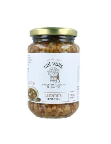 LENTEJA cocida 350gr. ECO CAL VALLS