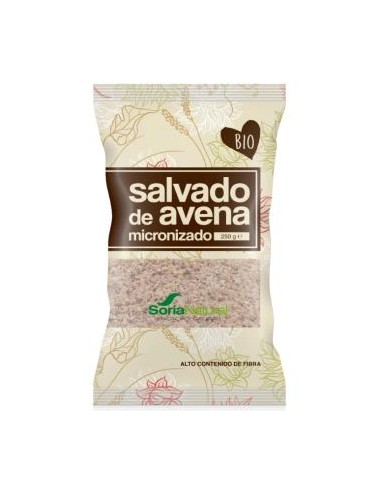 SALVADO DE AVENA fino micronizado 250gr. SORIA NATURAL