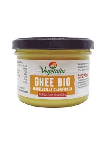 MANTEQUILLA GHEE vaca clarificada 220ml. BIO VEGETALIA