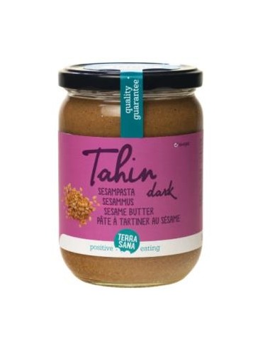 TAHIN DARK tostado 500gr. S/SAL VEGAN TERRASANA