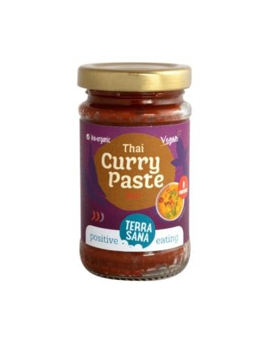 PASTA DE CURRY ROJA TAILANDESA 120gr. BIO VEGAN TERRASANA