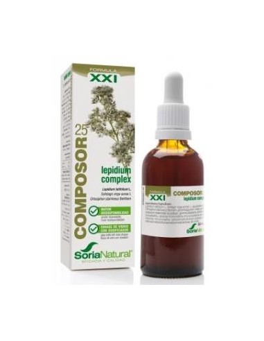 COMPOSOR 25 lepidium complex XXI 50ml. SORIA NATURAL