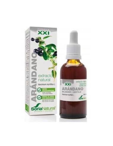 EXT. ARANDANO XXI 50ml. s/al SORIA NATURAL