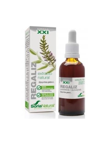 EXT. REGALIZ XXI 50ml. s/al SORIA NATURAL