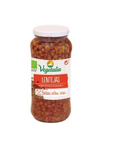 LENTEJA cocida 540gr. BIO VEGETALIA