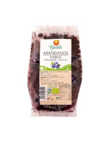 ARANDANOS liofilizados 40gr BIO VEGETALIA