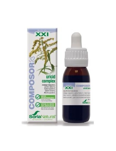 COMPOSOR 32 uricid complex XXI 50ml. SORIA NATURAL