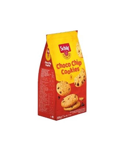 GALLETAS CHOCO CHIPS COOKIES 200gr. SG SCHAR