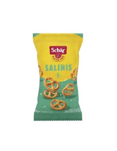 SALINIS prezel salados snack 60gr. SG SCHAR