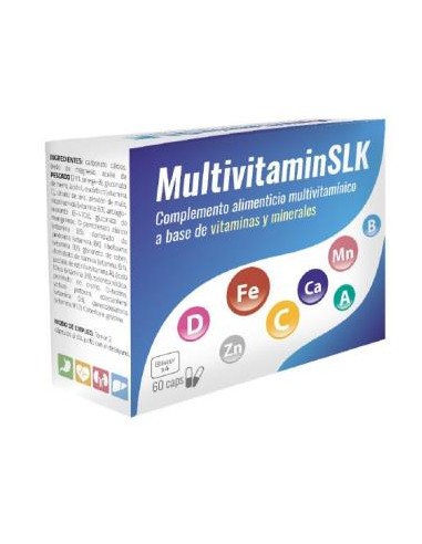 MULTIVITAMIN SLK 60cap. SALUDALKALINA