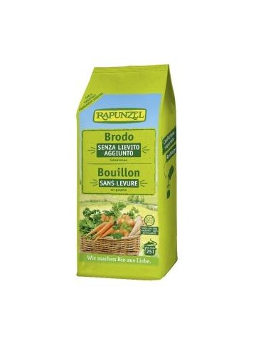 CALDO DE VERDURAS BRODO sin levadura 500gr. BIO RAPUNZEL