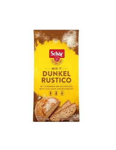 DUNKEL RUSTICO harina pan rustico 1kg. SG SCHAR