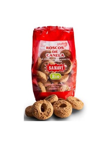 ROSCOS DE CANELA integrales 400gr. BIO SANAVI