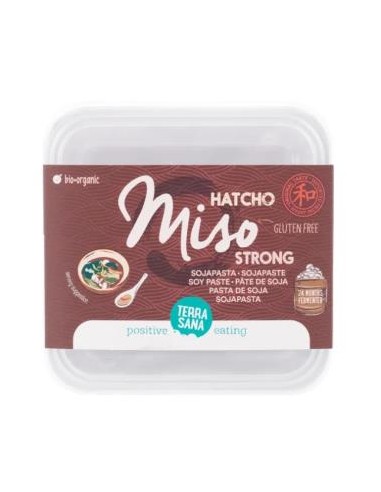 HATCHO MISO no pasteurizado 300gr. VEGAN TERRASANA