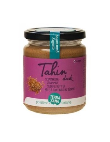 TAHIN DARK tostado 250gr. S/SAL VEGAN TERRASANA