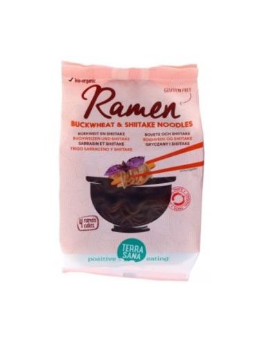 FIDEOS RAMEN DE TRIGO SARRACENO con shitake 280gr. TERRASANA