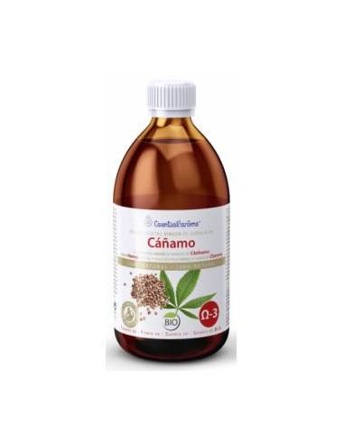 CAÑAMO aceite vegetal 250ml. BIO ESENTIAL AROMS