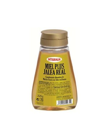 MIEL PLUS con jalea real 225gr. INTEGRALIA