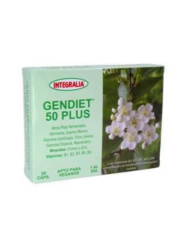 GENDIET 50 PLUS 30cap. INTEGRALIA