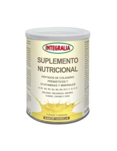 SUPLEMENTO NUTRICIONAL vainilla 300gr. INTEGRALIA