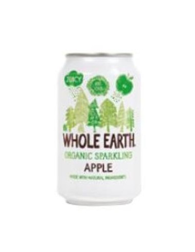 REFRESCO DE MANZANA 330ml. BIO WHOLE EARTH