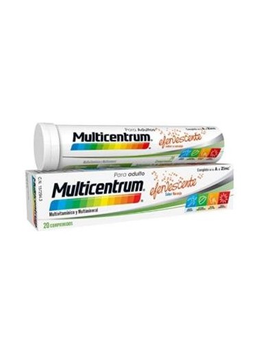 MULTICENTRUM ADULTO 20comp. eferv.