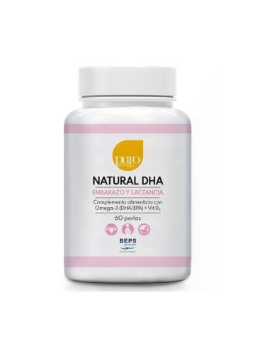 NATURAL DHA embarazo y lactancia 60perlas PURO OMEGA