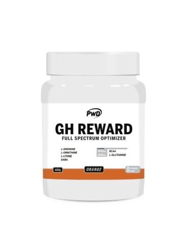 GH REWARD sabor naranja 480gr. PWD