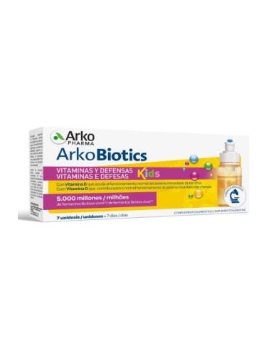 ARKOBIOTICS vitaminas y defensas niños 7uni. ARKOPHARMA