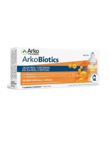 ARKOBIOTICS jalea y defensas adultos 7unidosis ARKOPHARMA