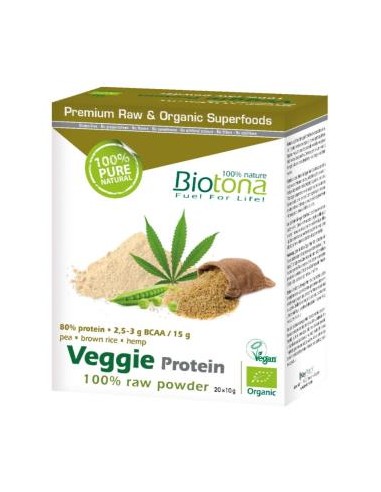 VEGGIE RAW 20sbrs. BIO BIOTONA