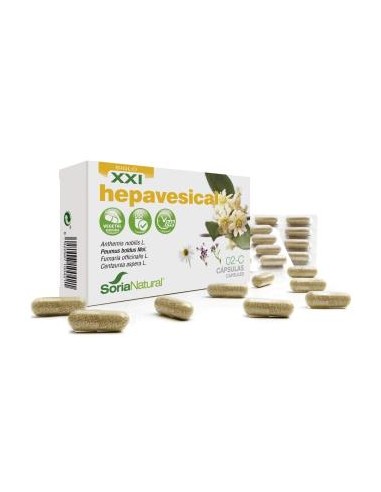 CAP.C 02 HEPAVESICAL XXI (boldo complex)30cap. SORIA NATURAL