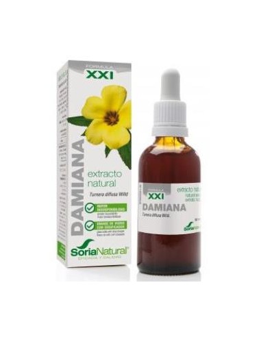 EXT. DAMIANA XXI 50ml. s/al SORIA NATURAL