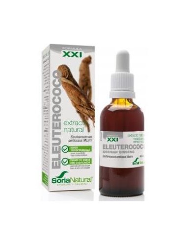 EXT. ELEUTEROCOCO XXI 50ml. s/al SORIA NATURAL