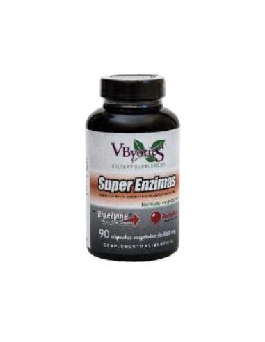 SUPERENZIMAS formula vegetariana 90cap. VBYOTICS